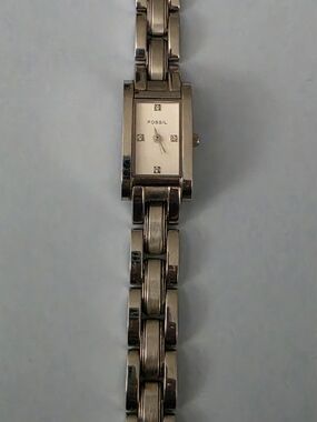 Fossil Women's Silver Stainless Steel Bracelet Watch